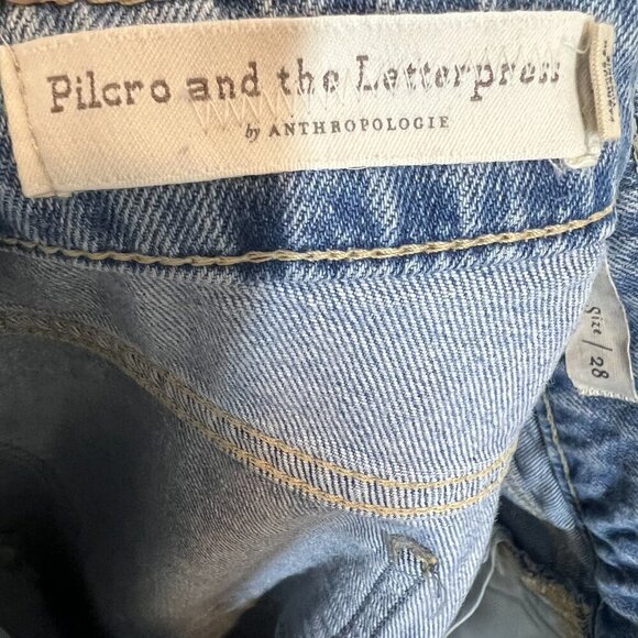 Anthropologie Jeans Slim Distressed 28 - Picture 9 of 13